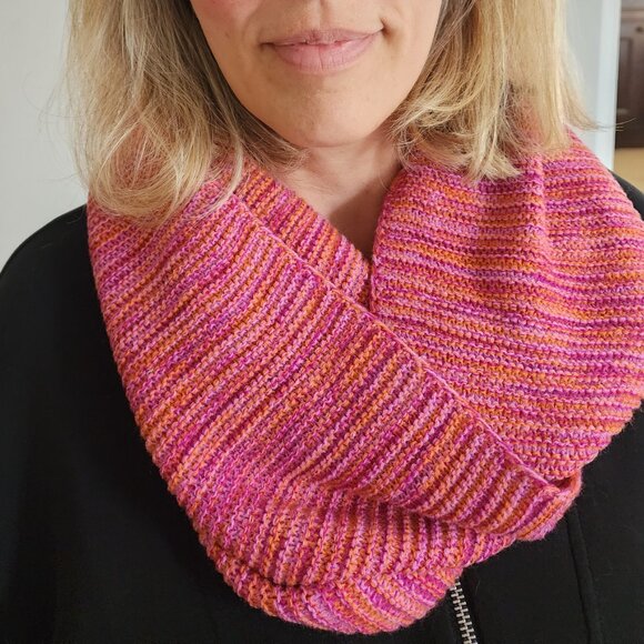 Infinity Scarf and Glove Set - Picture 3 of 8